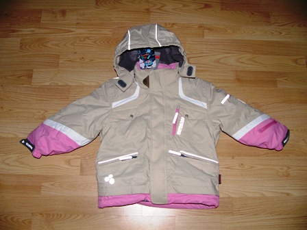 Laste lumelaua jope 2in1 (J-9139 1A) 104cm beez  sees eemaldatav fliis jakk  Huppa