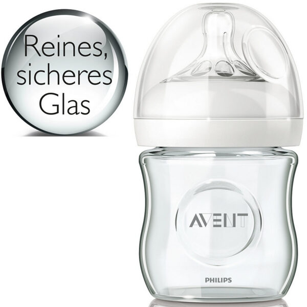 Avent toitmispudel Natural 120ml klaas SCF671/17