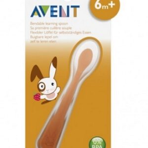 Avent söötmislusikas beebile,painduva kujuga 6+kuud SCF722/00