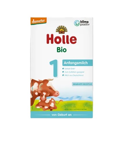 Holle Kunstlik piimasegu imikutele alates sünnist nr 1, biodünaamiline 6x400g (1pakk-10,95eur)