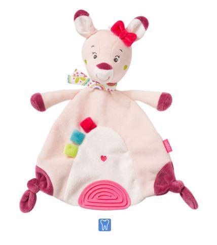 Cuddlefriend Babydeer Sweetheart roosa kaisutekk+närimisrõngas