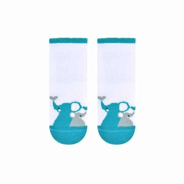 Cotton Candy Steven N14-16 (8-10cm) kummita sokid Valge Meresinine elevant pojaga