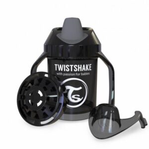 Twistshake Mini Cup joogitops 230ml 4+m Black Black