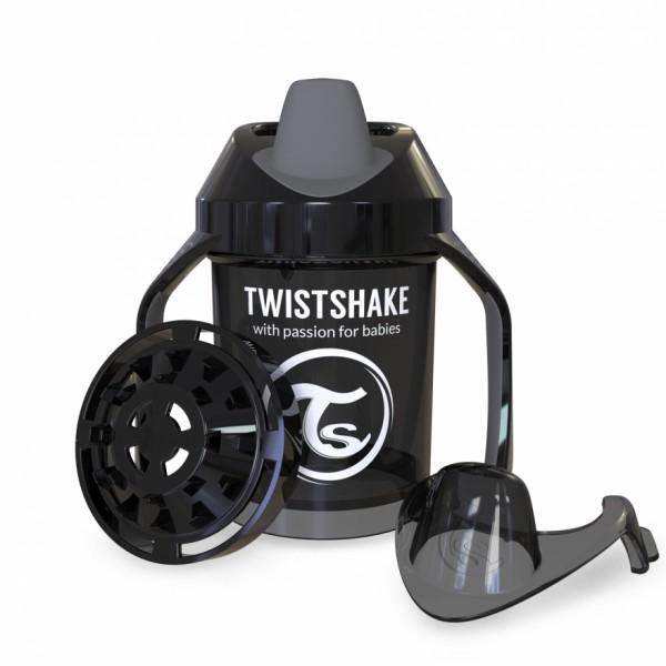 Twistshake Mini Cup joogitops 230ml 4+m Black Black