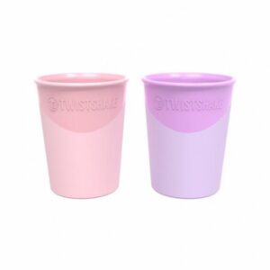 Twistshake 2x Cup 170ml 6+m Pastel Pink Purple Purple joogitopsid