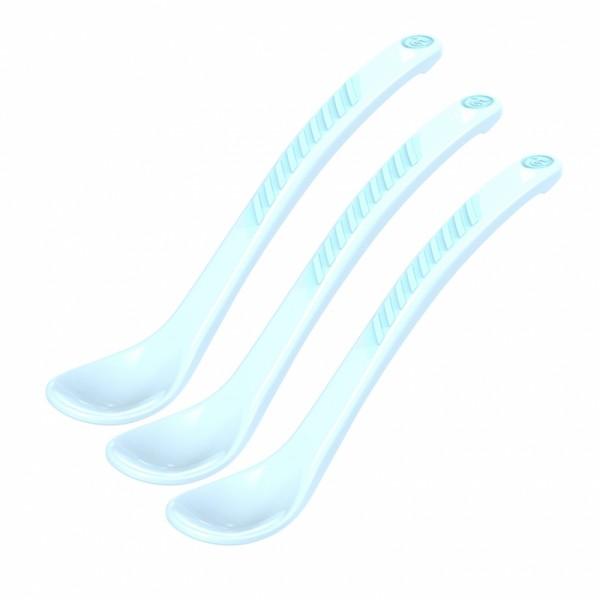 Twistshake 3x Feeding Spoon 4+m Blue Blue lusikad