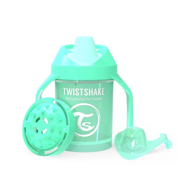 Twistshake Mini Cup joogitops 230ml 4+m Pastel Green Green