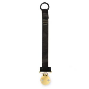 Elodie Details Pacifier Clip –  Playful Pepe Black/Gold One Size lutipael