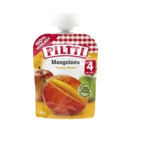 Piltti mangopüree 3x90g, alates 4-elukuust (1tuub-1,29eur)