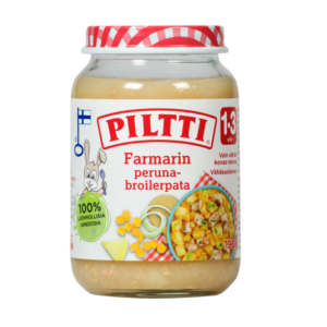 Piltti kartuli-broilerihautis 3x190g 1-3 aastasele (1purk-2,10eur)