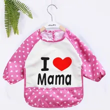 Varrukatega pudipõll I Love Mama 12-24kuud roosa 1tk