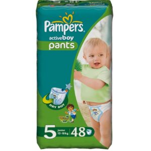 Pampers püksid N5 Boy 12-18kg LG JP 48tk LÕPUMÜÜK!!!