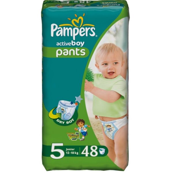 Pampers püksid N5 Boy 12-18kg LG JP 48tk LÕPUMÜÜK!!!