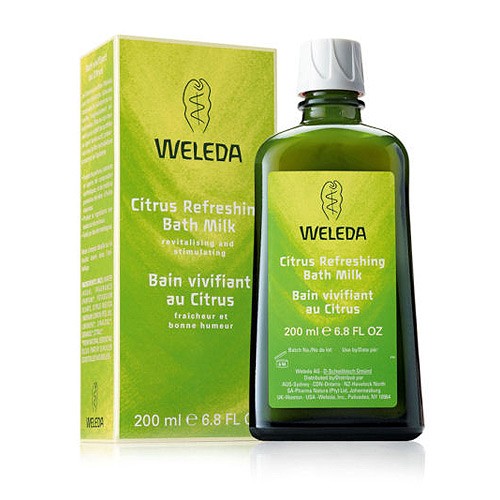 WELEDA Tsitrus värskendav vannipiim 200ml