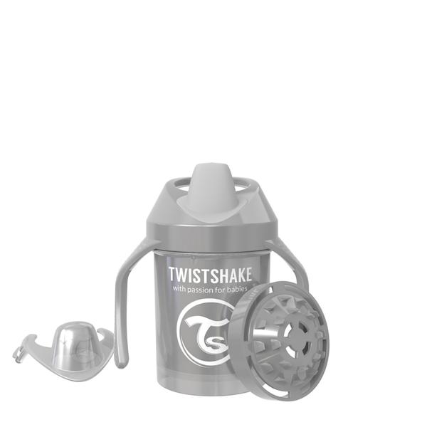 Twistshake Mini Cup joogitops 230ml 4+m Pearl Grey