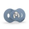 Lutt -Pacifier – Rebel Poodle Paul Soothers Dusty Blue/White 3kuud Elodie Details – pilt 1