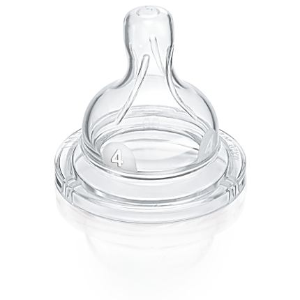 Avent pudelilutt Classic+ kiire, 6+, 4auku, 2tk SCF634/27