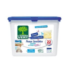 Larbre Vert pesugeel-kapslid Sensitive 22tk
