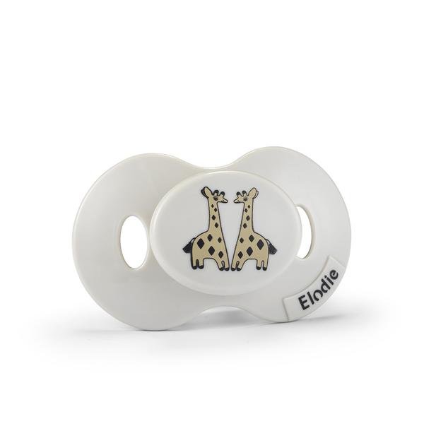 Lutt Pacifier Kindly Konrad Greige/Yellow/Black 3+kuud Elodie Details