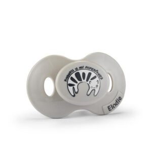 Lutt Pacifier Kindness Cat Dk Greige/White/Black 3+kuud Elodie Details
