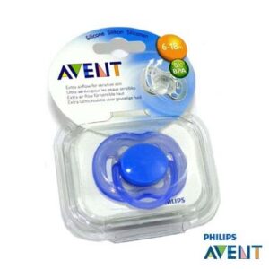 Avent silikoonlutt  6-18KUUD, 1tk  SCF178/14 SININE