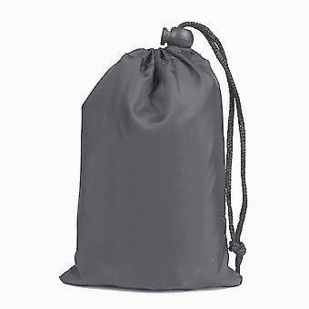 Vankri vihmakile kott 20x26cm nööriga suletav tumehall