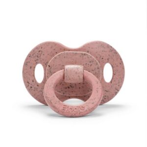 Lutt – Bamboo Pacifier – Faded Rose Faded Rose 3+kuud ümar lateks Elodie Details pambusest