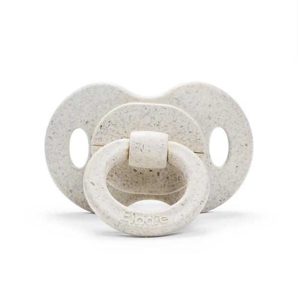 Lutt – Bamboo Pacifier –  Lily White Lily White 3+kuud ümar lateks Elodie Details pambusest