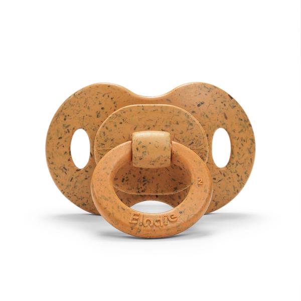 Lutt – Bamboo Pacifier – Gold Gold 3+kuud ümar lateks Elodie Details pambusest