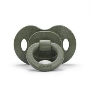Lutt – Bamboo Pacifier – Rebel Green Reble Green  3+kuud ümar lateks Elodie Details pambusest