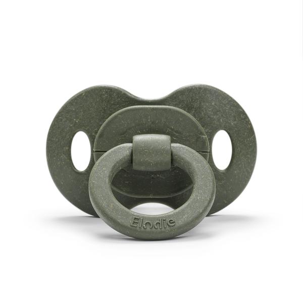 Lutt – Bamboo Pacifier – Rebel Green Reble Green  3+kuud ümar lateks Elodie Details pambusest