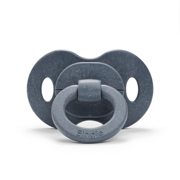 Lutt – Bamboo Pacifier – Juniper Blue Juniper Blue 3+kuud ümar lateks Elodie Details pambusest