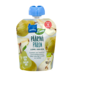 Rainbow pirnipüree 3×90 g, alates 4-elukuust (1tuub-1,19eur)