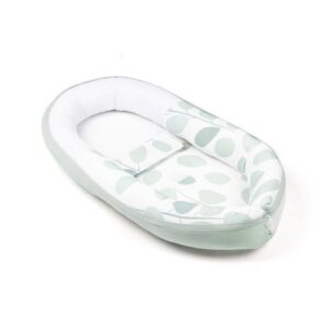 Doomoo  Imetamispadi-beebipesa Cocoon Leaves Aqua Green