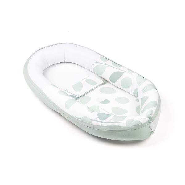 Doomoo  Imetamispadi-beebipesa Cocoon Leaves Aqua Green