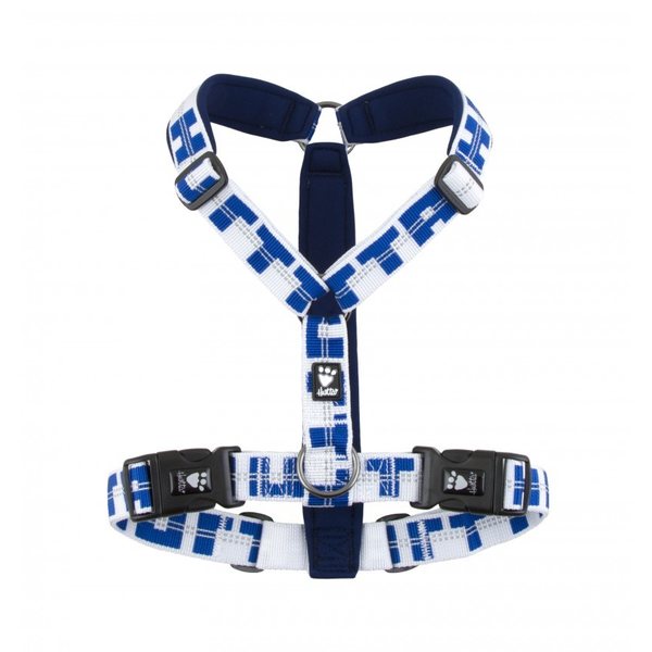 Hurtta rakmed/traksid koerale 80-100cm Padded Y-harness – VALGE/SININE HEATEGUVUSLIK MÜÜK!!