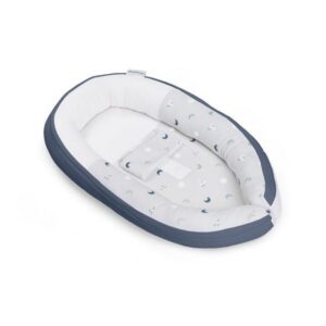 Doomoo  Imetamispadi-beebipesa Cocoon Blue Grey Moon