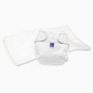 BambinoMio Mähkmekate+mähe+absorbeeruv mähe- proovipakk valge