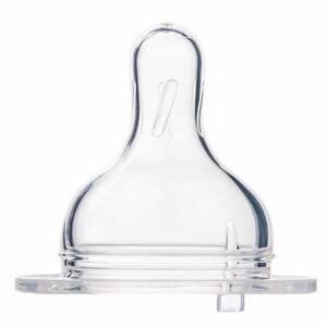 CANPOL BABIES pudelilutt silikoon ümara otsaga,laia kaelaga pudelile keskmine 1tk 6+kuud