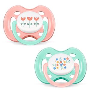 AVENT Silikoonlutt Fashion,0-6 kuud SCF172/02 tüdrukule