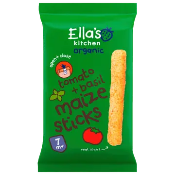 Ella’s Kitchen tomati-basiiliku maisipulgad mahe 16g alates 7+elukuust