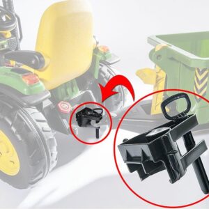 Adapter Rollytoys kärude ühendamiseks PegPerego traktoritega