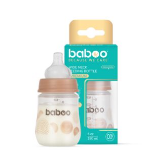 Baboo® Koolikute vastane lutipudel AU NATURALE, 0+ kuud, 180ml