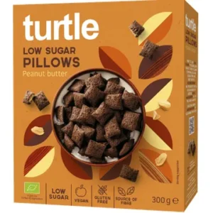 Kuiv hommikusöök maapähklikreemiga, ökoloogiline Turtle 300g