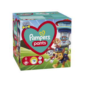 Pampers Pants Paw Patrol Püksmähkmed, Suurus 6, 60 Mähet, 14-19kg