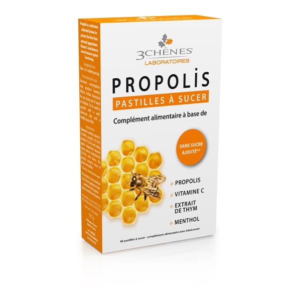 3 CHÊNES taruvaigupastillid 40tk
