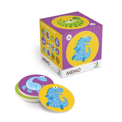 DODO mini-memorymäng Dinosaurus 3+aastasele 300142