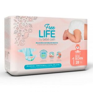Lastemähe Baby NewBorn nr.1 2-4kg Freelife 28tk