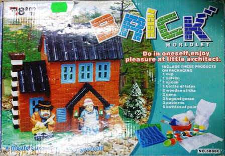 Brick Worldlet  Kipsimaja ehitamine Eit jas Taat