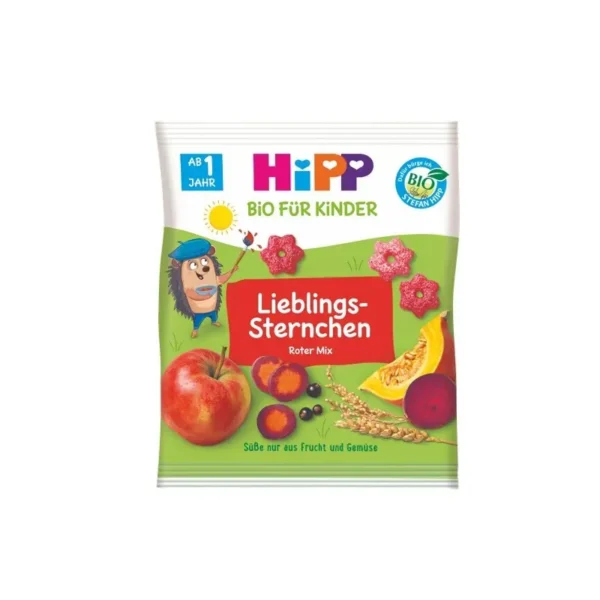 HiPP Lemmikud teraviljatähekesed ÖKO alates 1+aastast 30g